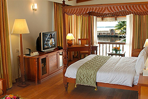 A professional rider on a horse